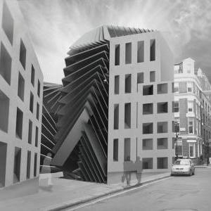 Street view of hidden hotel